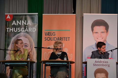 Anna Thusgård, Karen Budtz Jørgensen og Andreas Steenberg