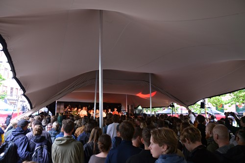 Publikum til koncerten