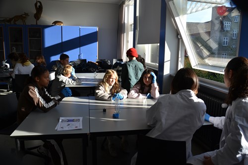 grundskoleelever til undervisning