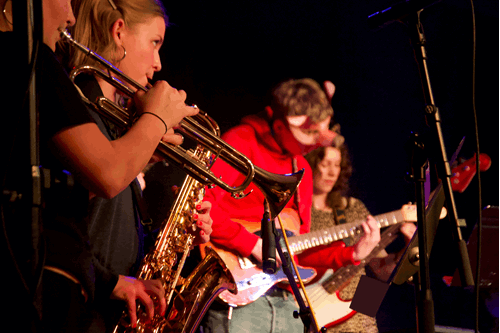 Trompetister og bassister