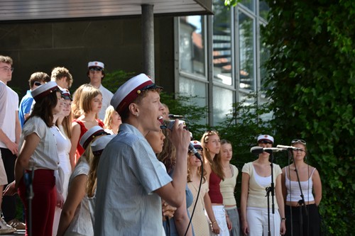 Koret giver koncert